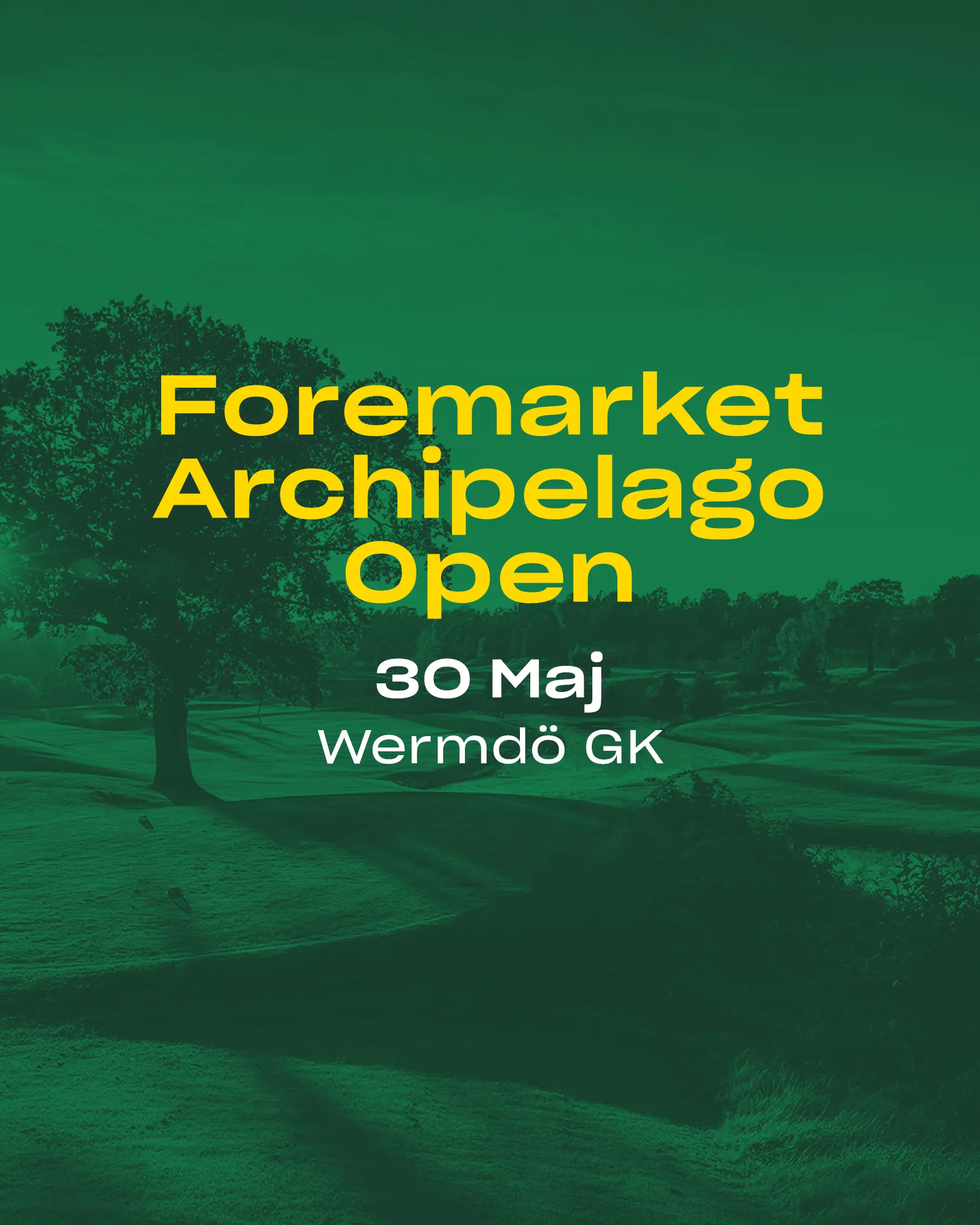 SGT Foremarket archipelago Open