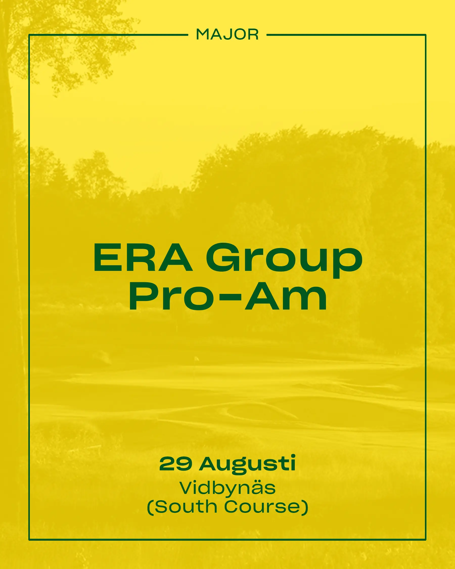 Era Group Pro_AM - Stockholm Golf Tour